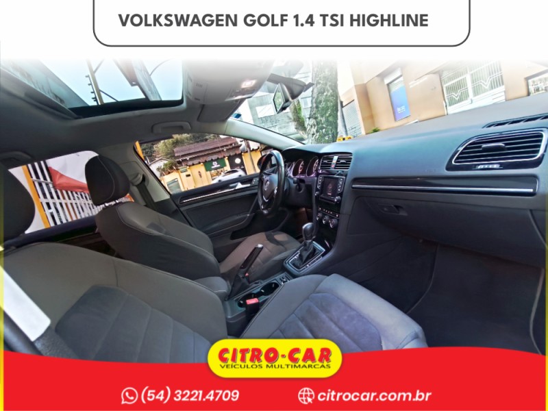 GOLF 1.4 TSI HIGHLINE 16V GASOLINA 4P AUTOMÁTICO - 2015 - CAXIAS DO SUL