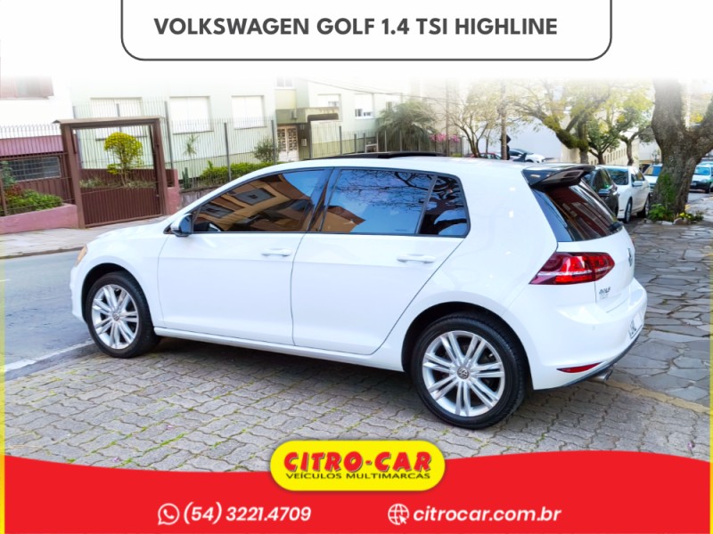 GOLF 1.4 TSI HIGHLINE 16V GASOLINA 4P AUTOMÁTICO - 2015 - CAXIAS DO SUL