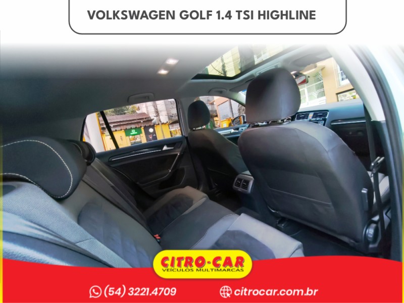 GOLF 1.4 TSI HIGHLINE 16V GASOLINA 4P AUTOMÁTICO - 2015 - CAXIAS DO SUL