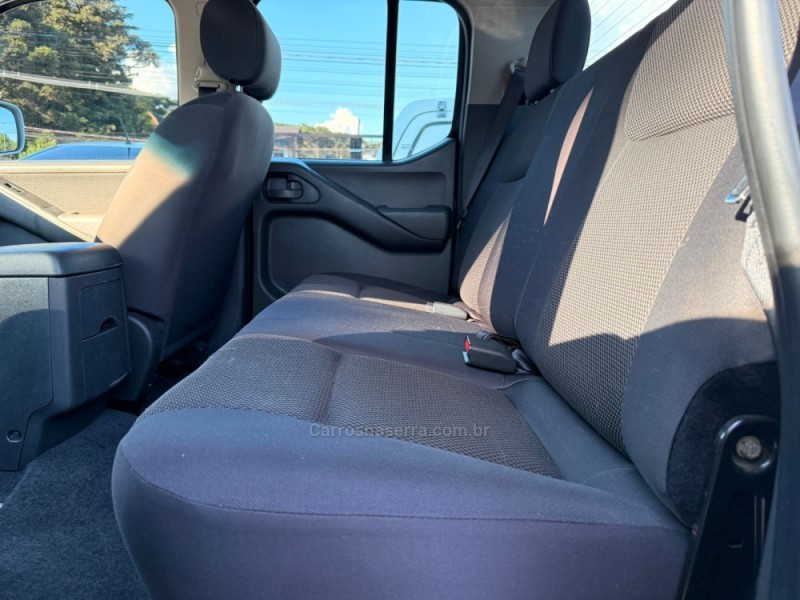 FRONTIER 2.5 XE 4X4 CD TURBO ELETRONIC DIESEL 4P MANUAL - 2013 - CANELA