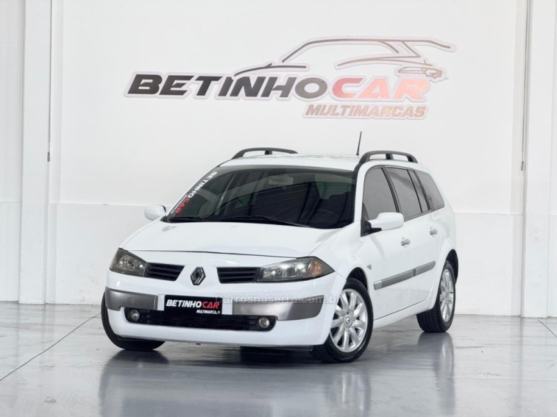 megane 2.0 dynamique grand tour 16v gasolina 4p manual 2013 estancia velha