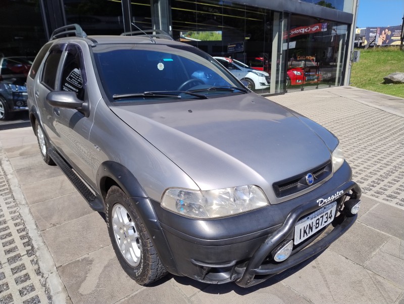 PALIO 1.6 MPI ADVENTURE WEEKEND 16V GASOLINA 4P MANUAL - 2002 - CAXIAS DO SUL