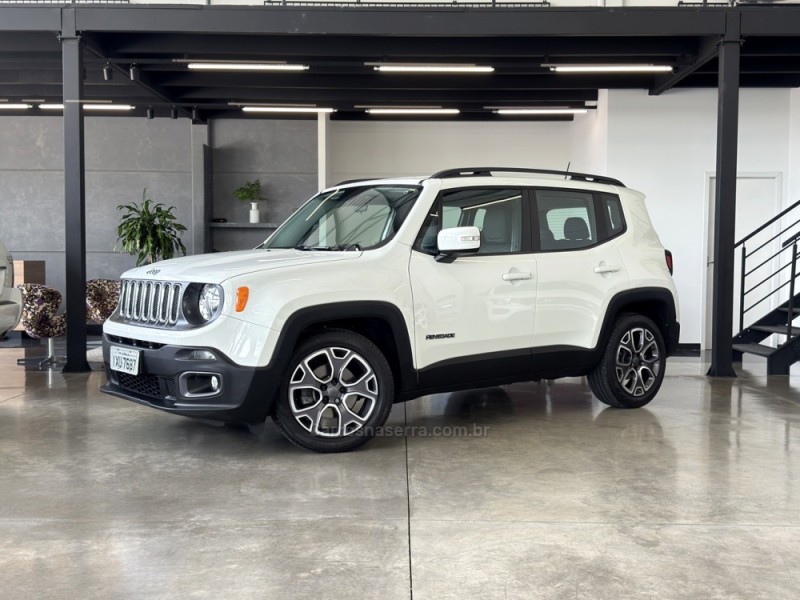 renegade 1.8 16v flex longitude 4p automatico 2017 bento goncalves