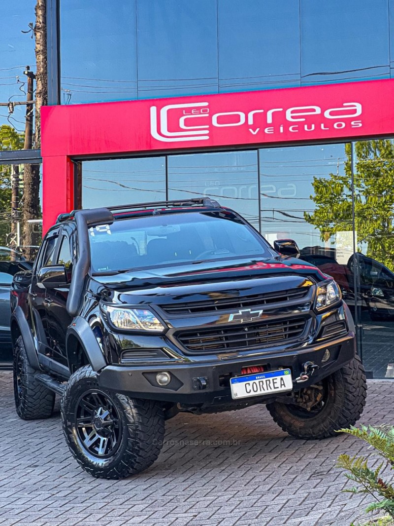 s10 2.8 midnight 4x4 cd 16v turbo diesel 4p automatico 2019 canela