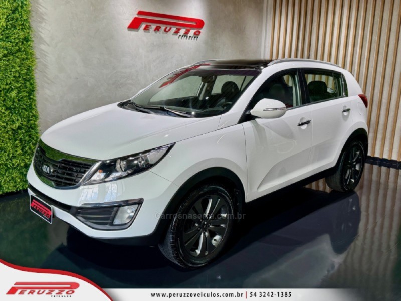 sportage 2.0 ex 4x2 16v ex2 off g4 flex 4p automatico 2013 nova prata