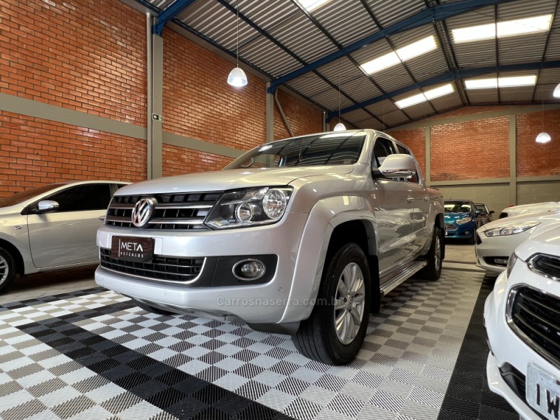 AMAROK 2.0 HIGHLINE 4X4 CD 16V TURBO INTERCOOLER DIESEL 4P AUTOMÁTICO - 2014 - BENTO GONçALVES