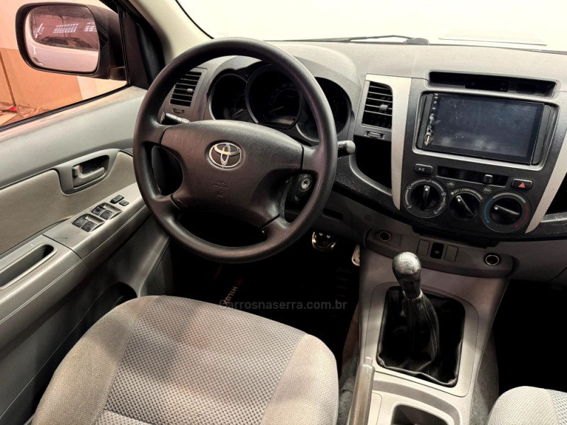 HILUX 3.0 SRV 4X2 CD 8V DIESEL 4P MANUAL - 2008 - CASCA