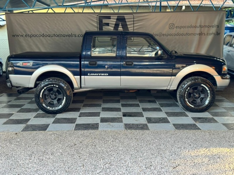 RANGER 2.8 XLT LIMITED 4X4 CD 8V TURBO INTERCOOLER DIESEL 4P MANUAL - 2005 - NOVA PRATA