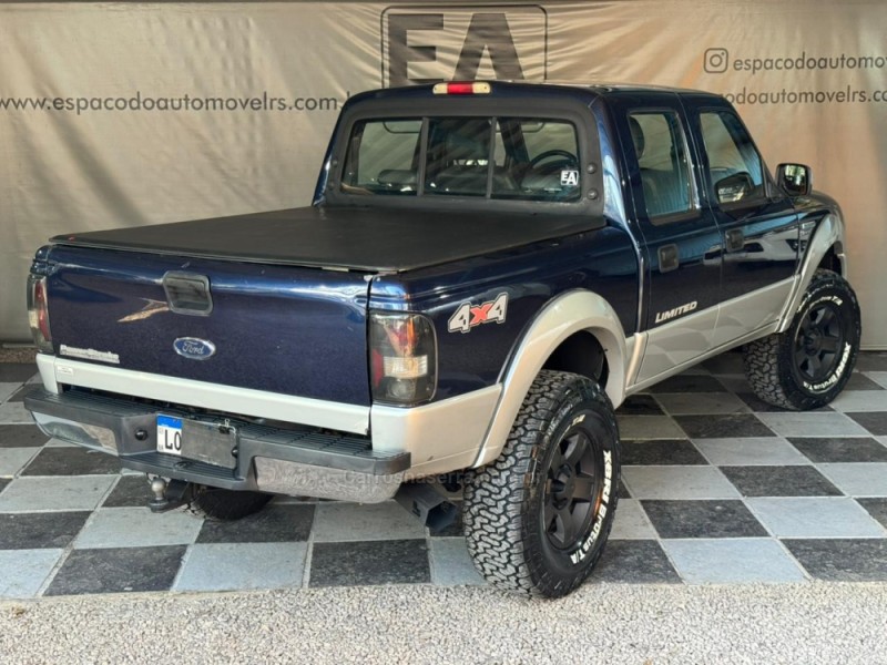 RANGER 2.8 XLT LIMITED 4X4 CD 8V TURBO INTERCOOLER DIESEL 4P MANUAL - 2005 - NOVA PRATA