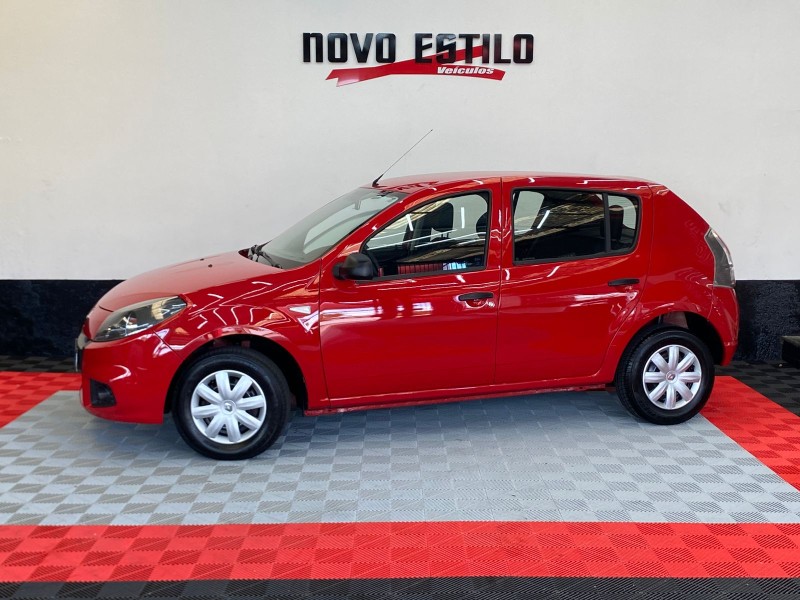 sandero 1.0 authentique 16v flex 4p manual 2014 caxias do sul