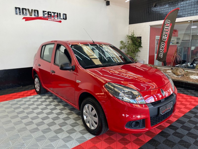 SANDERO 1.0 AUTHENTIQUE 16V FLEX 4P MANUAL - 2014 - CAXIAS DO SUL