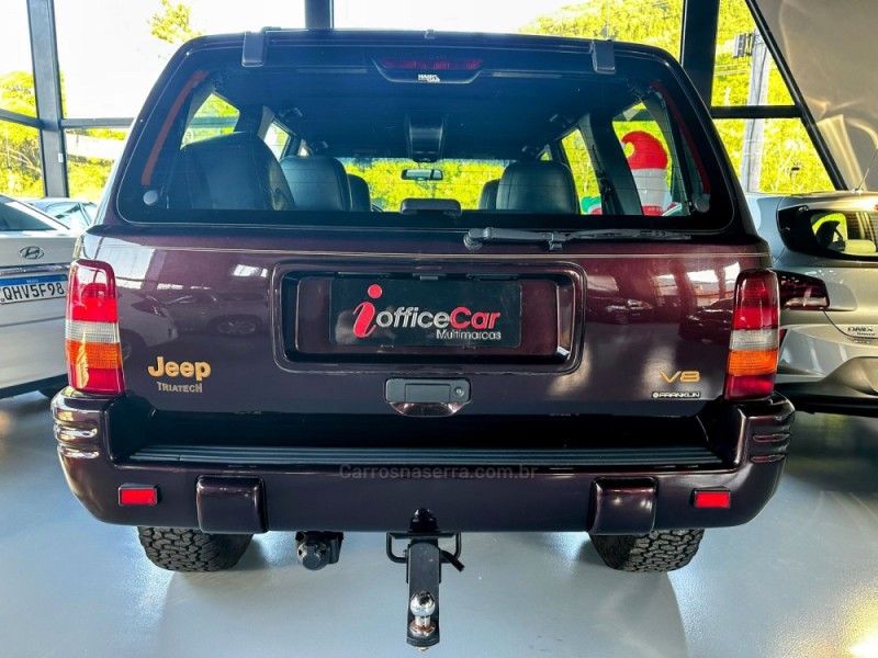 GRAND CHEROKEE 5.2 LIMITED 4X4 V8 16V GASOLINA 4P AUTOMÁTICO - 1998 - TRêS COROAS