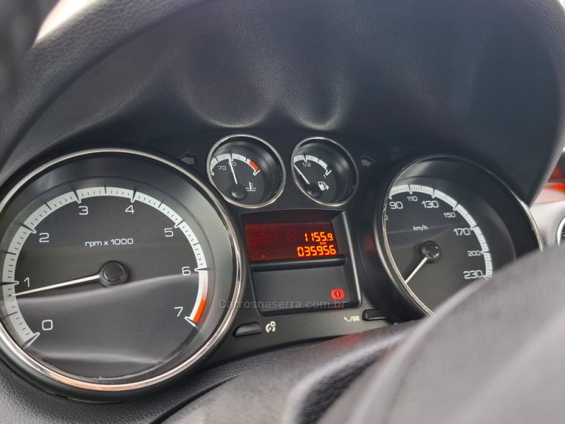 308 1.6 ALLURE 16V FLEX 4P MANUAL - 2013 - BENTO GONçALVES