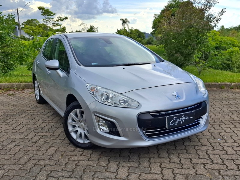 308 1.6 allure 16v flex 4p manual 2013 bento goncalves