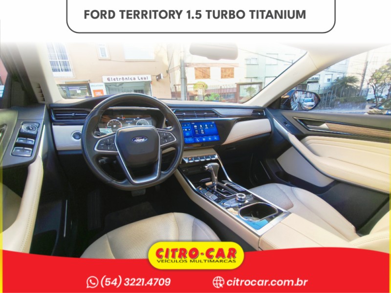 TERRITORY 1.5 GTDI ECOBOOST TITANIUM 16V GASOLINA 4P AUTOMÁTICO - 2021 - CAXIAS DO SUL