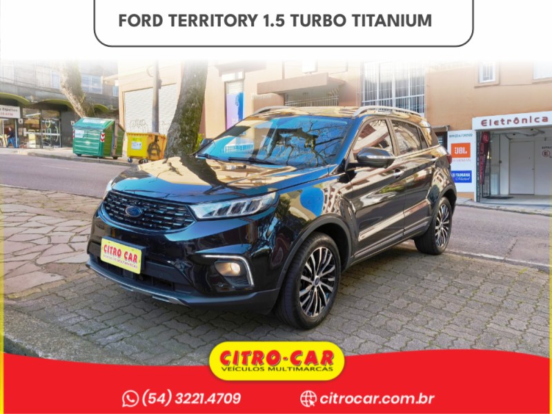 TERRITORY 1.5 GTDI ECOBOOST TITANIUM 16V GASOLINA 4P AUTOMÁTICO - 2021 - CAXIAS DO SUL