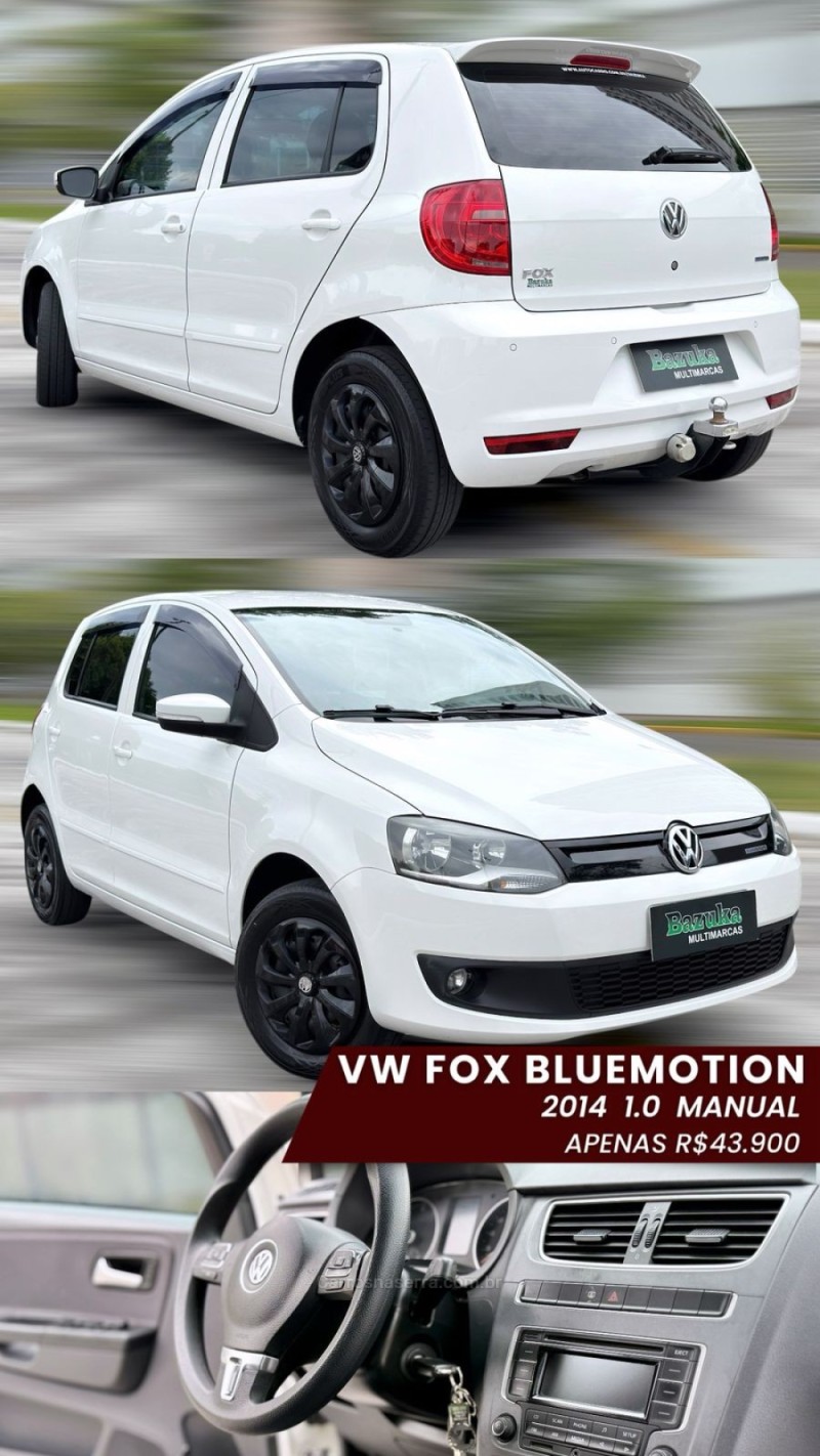 FOX 1.0 MI BLUEMOTION 8V FLEX 4P MANUAL - 2014 - NOVO HAMBURGO