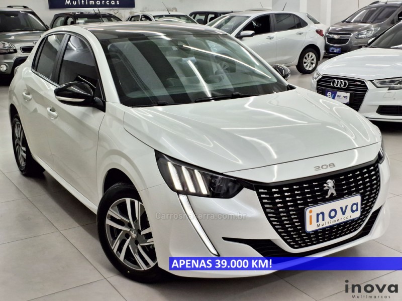 208 1.6 griffe 16v flex 4p automatico 2022 novo hamburgo