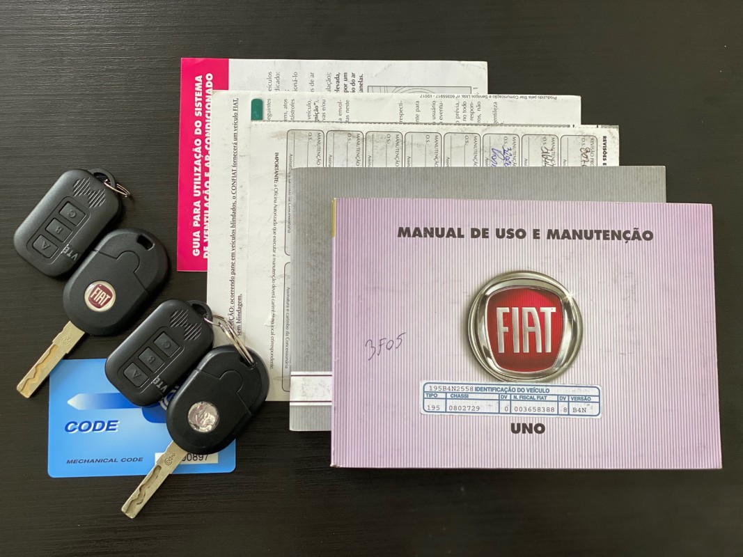 UNO 1.0 FIREFLY FLEX ATTRACTIVE 4P MANUAL - 2018 - CAXIAS DO SUL