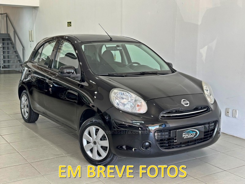 MARCH 1.6 S 16V FLEX 4P MANUAL - 2013 - NOVO HAMBURGO