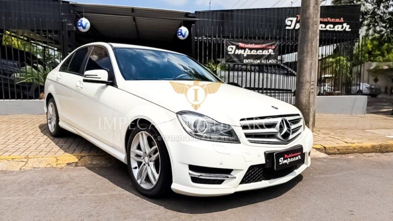 C 180 1.6 CGI SPORT 16V TURBO GASOLINA 4P AUTOMÁTICO - 2014 - NOVO HAMBURGO