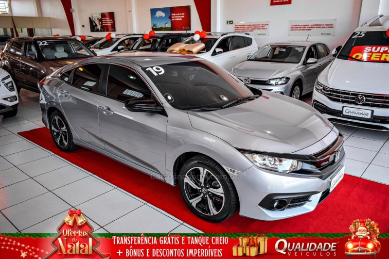 civic 2.0 16v flexone sport 4p cvt 2019 santa cruz do sul