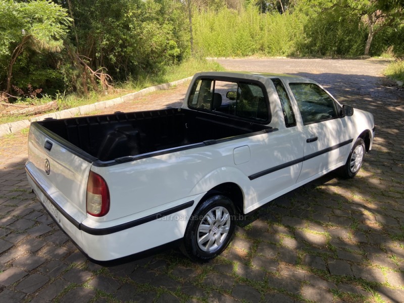 SAVEIRO 1.6 MI CITY CS 8V FLEX 2P MANUAL G.III - 2003 - NOVA PRATA