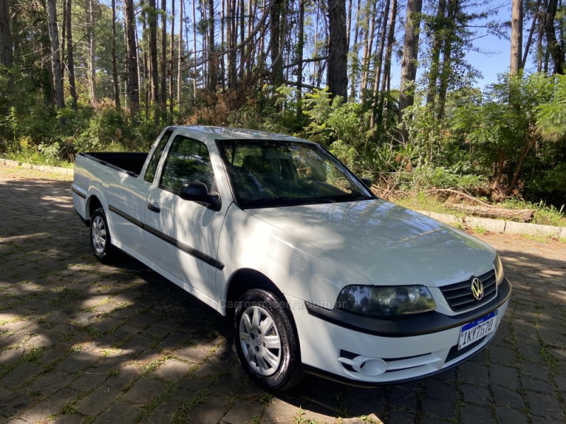 SAVEIRO 1.6 MI CITY CS 8V FLEX 2P MANUAL G.III - 2003 - NOVA PRATA