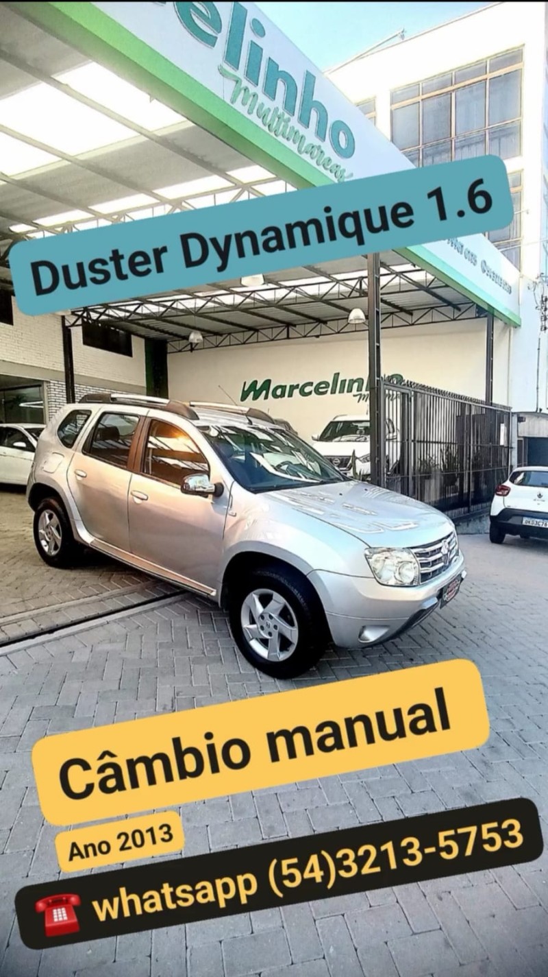 duster 1.6 dynamique 4x2 16v flex 4p manual 2013 caxias do sul