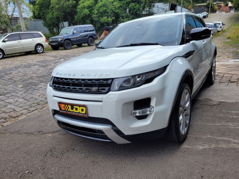 RANGE ROVER EVOQUE 2.0 DYNAMIC TECH 4WD 16V GASOLINA 4P AUTOMÁTICO - 2013 - CAXIAS DO SUL