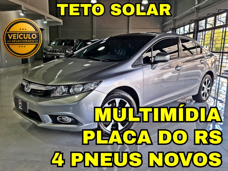 civic 2.0 exr 16v flex 4p automatico 2014 novo hamburgo
