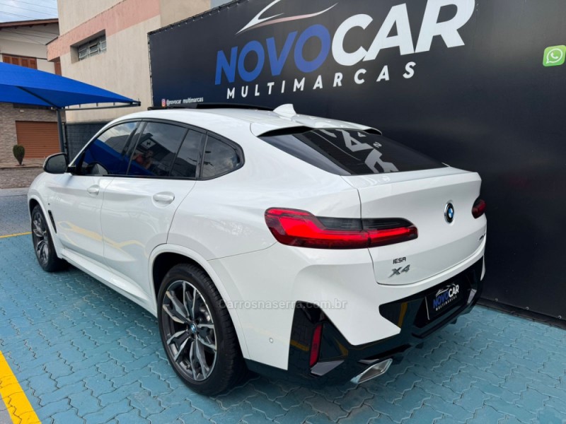 X4 2.0 XDRIVE 30I M SPORT TURBO GASOLINA 4P AUTOMÁTICO - 2024 - ESTâNCIA VELHA