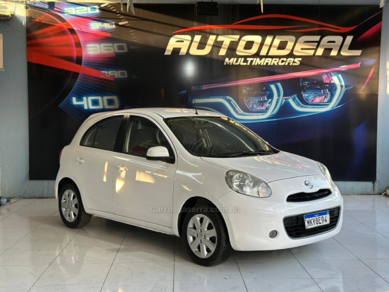 MARCH 1.0 S 16V FLEX 4P MANUAL - 2014 - NOVO HAMBURGO