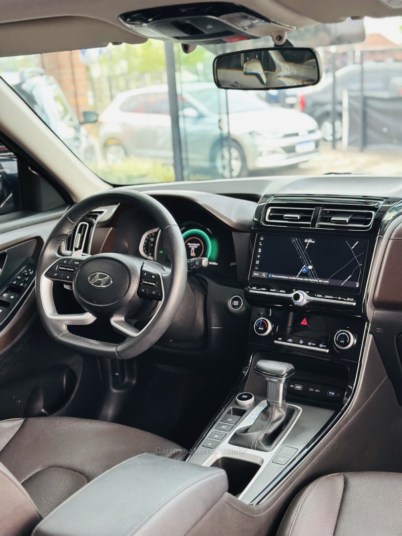 CRETA 1.0 12V FLEX PLATINUM KAPPA AUTOMÁTICO - 2023 - CANELA