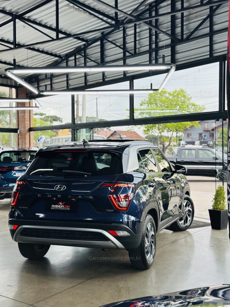 CRETA 1.0 12V FLEX PLATINUM KAPPA AUTOMÁTICO - 2023 - CANELA