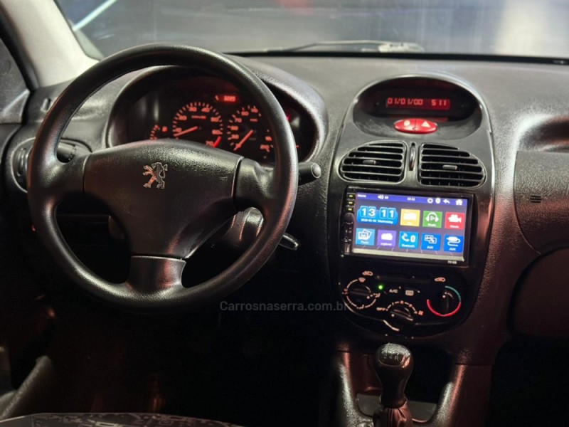 206 1.4 MOONLIGHT 8V FLEX 4P MANUAL - 2008 - NOVO HAMBURGO