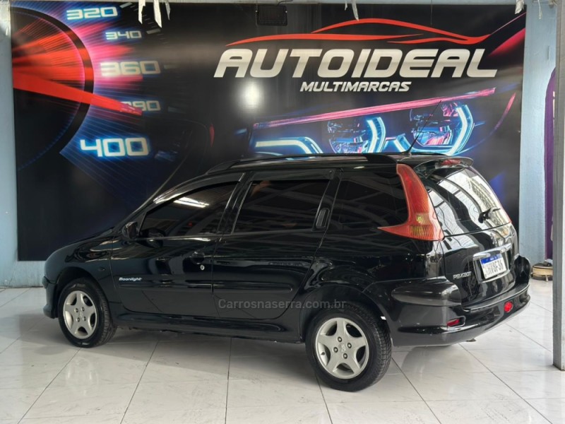 206 1.4 MOONLIGHT 8V FLEX 4P MANUAL - 2008 - NOVO HAMBURGO