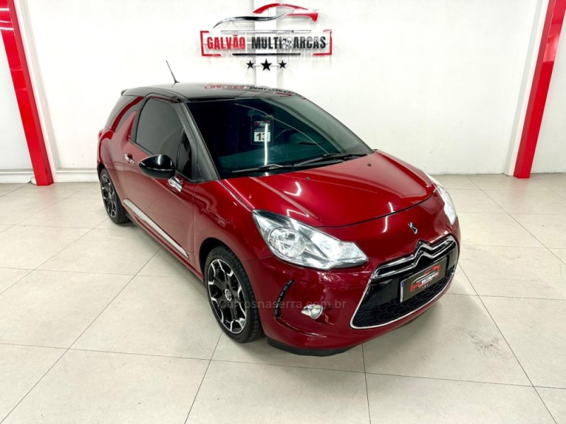 DS3 1.6 THP 16V GASOLINA 2P MANUAL - 2013 - CAXIAS DO SUL