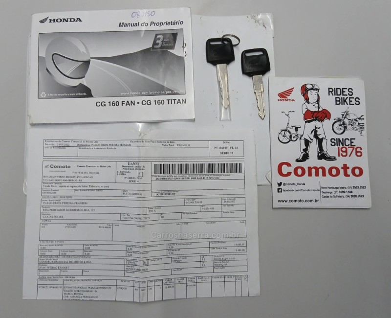 CG 160 TITAN - 2022 - CAXIAS DO SUL
