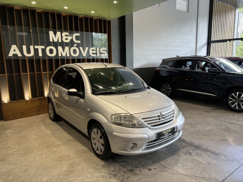 C3 1.4 I EXCLUSIVE 8V FLEX 4P MANUAL - 2008 - CAXIAS DO SUL