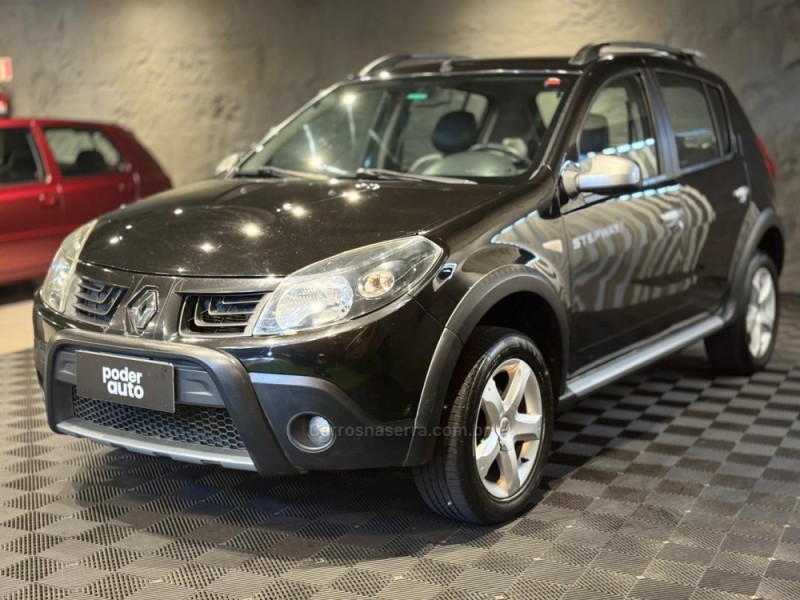 SANDERO 1.6 STEPWAY 16V FLEX 4P MANUAL - 2011 - FARROUPILHA