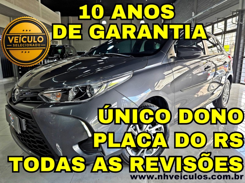yaris 1.5 xs connect 16v flex 4p automatico 2023 novo hamburgo