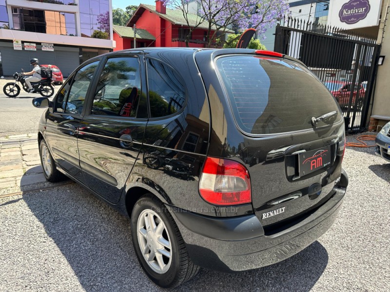 SCÉNIC 1.6 RXE 16V GASOLINA 4P MANUAL - 2002 - CAXIAS DO SUL
