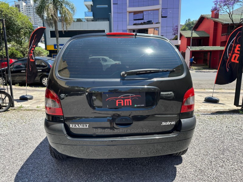 SCÉNIC 1.6 RXE 16V GASOLINA 4P MANUAL - 2002 - CAXIAS DO SUL