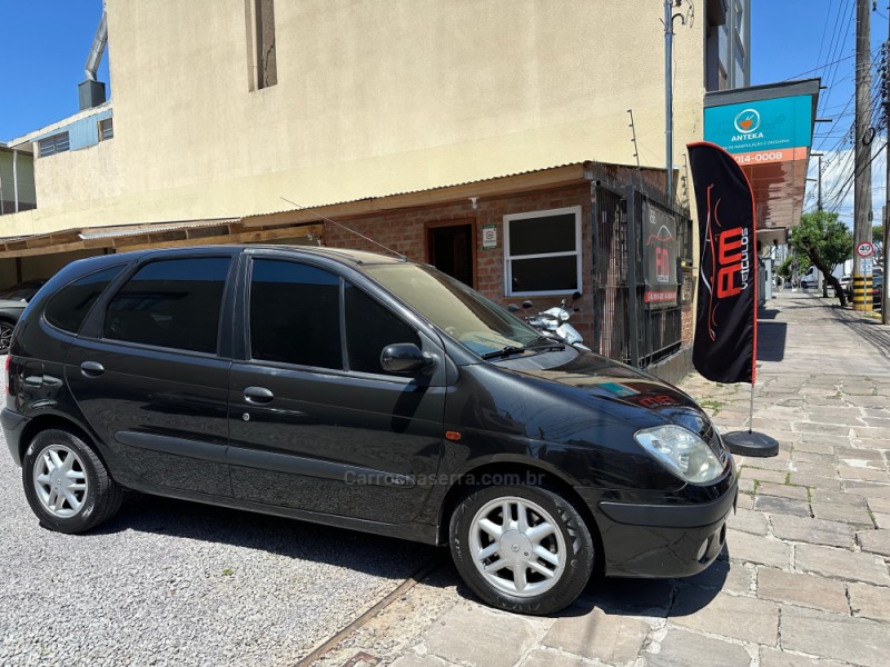 SCÉNIC 1.6 RXE 16V GASOLINA 4P MANUAL - 2002 - CAXIAS DO SUL