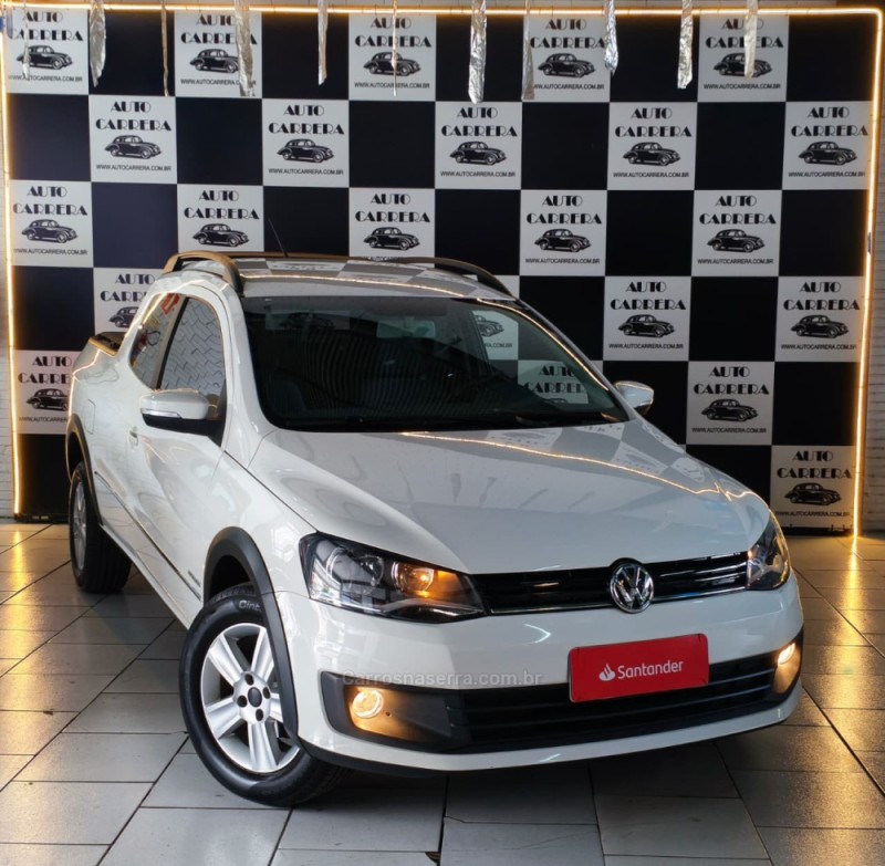 SAVEIRO 1.6 MI HIGHLINE CD 8V FLEX 2P MANUAL - 2015 - NOVO HAMBURGO