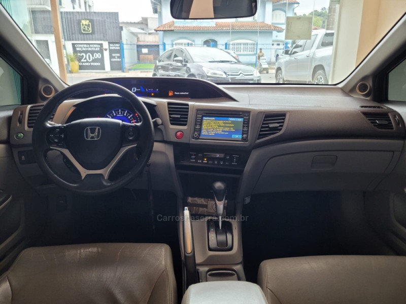 CIVIC 1.8 EXS 16V FLEX 4P AUTOMÁTICO - 2013 - CANELA