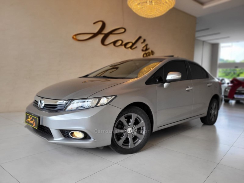 civic 1.8 exs 16v flex 4p automatico 2013 canela