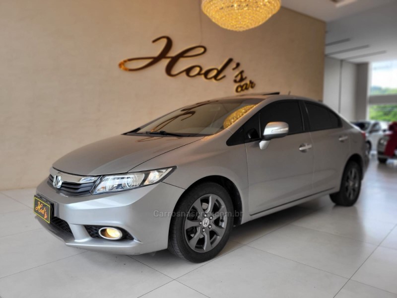 CIVIC 1.8 EXS 16V FLEX 4P AUTOMÁTICO - 2013 - CANELA