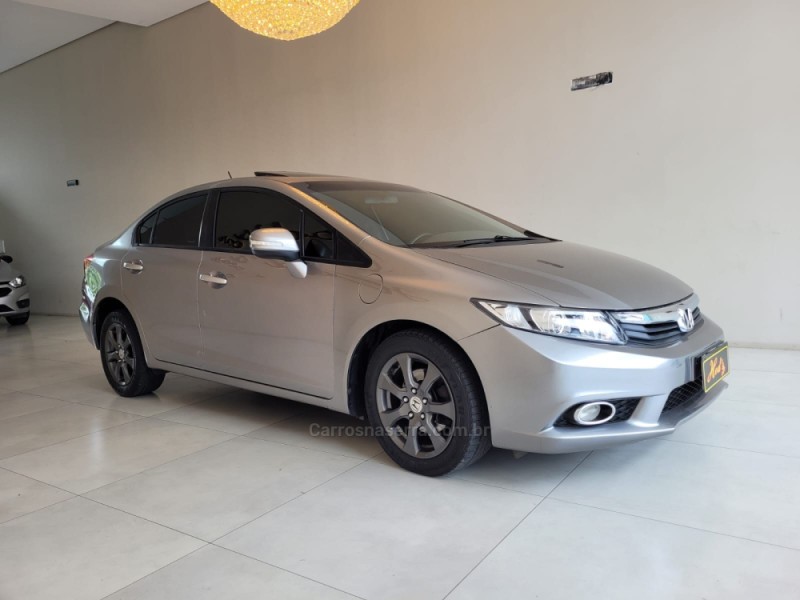 CIVIC 1.8 EXS 16V FLEX 4P AUTOMÁTICO - 2013 - CANELA